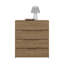 Commode 4 tiroirs, chêne naturel