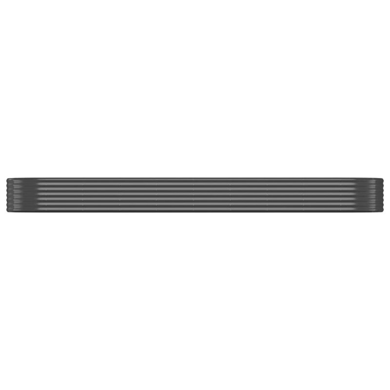  Garden Raised Bed Anthracite Powder-Coated Steel