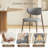 Westhampton Upholstered Dining Chair with Metal Frame-1995883535