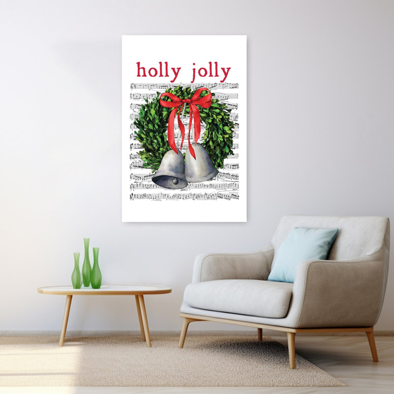 Holly Jolly Christmas, H 48 po x l 32 po