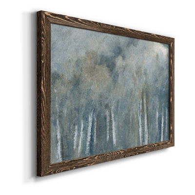 Birch Solitude - Peinture sur toile encadrée