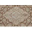 Tapis décoratif en laine de conception unique noué à la main des années 1960 Kashan beige/rose 8 pi x 11 pi 3 po