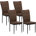 Dark Brown Faux Leather
