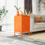 Table de bout à une porte verrouillable en métal, armoire de rangement moderne à hauteur réglable, table multifonctionnelle en acier laminé à froid-833037820