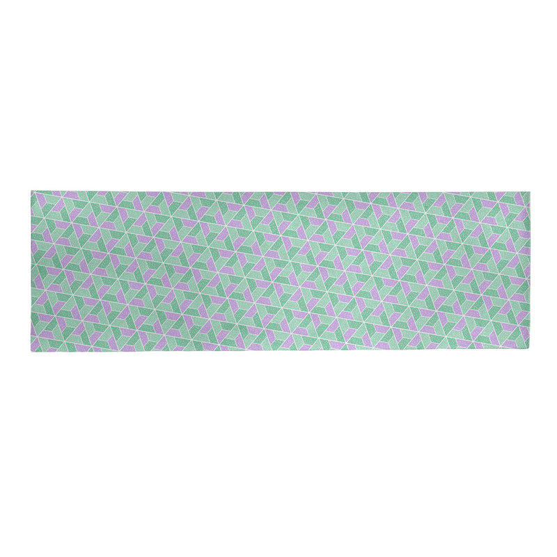 Chenille Geometric Indoor Rug, Runner 2'6" x 8'
