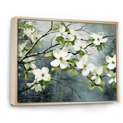 Dogwood Demeanor - Dogwood Framed Prints