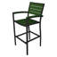 Chaise avec accoudoirs de bar POLYWOOD Euro-9705810-9705820