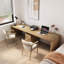 70.87" Wood colour Rectangle Solid Wood Desks-107225677