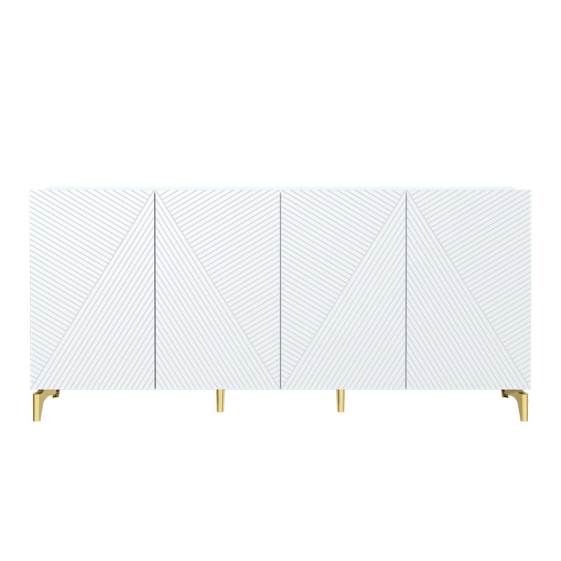 Buffet de 70,9 po de largeur Sasithorn, Blanc