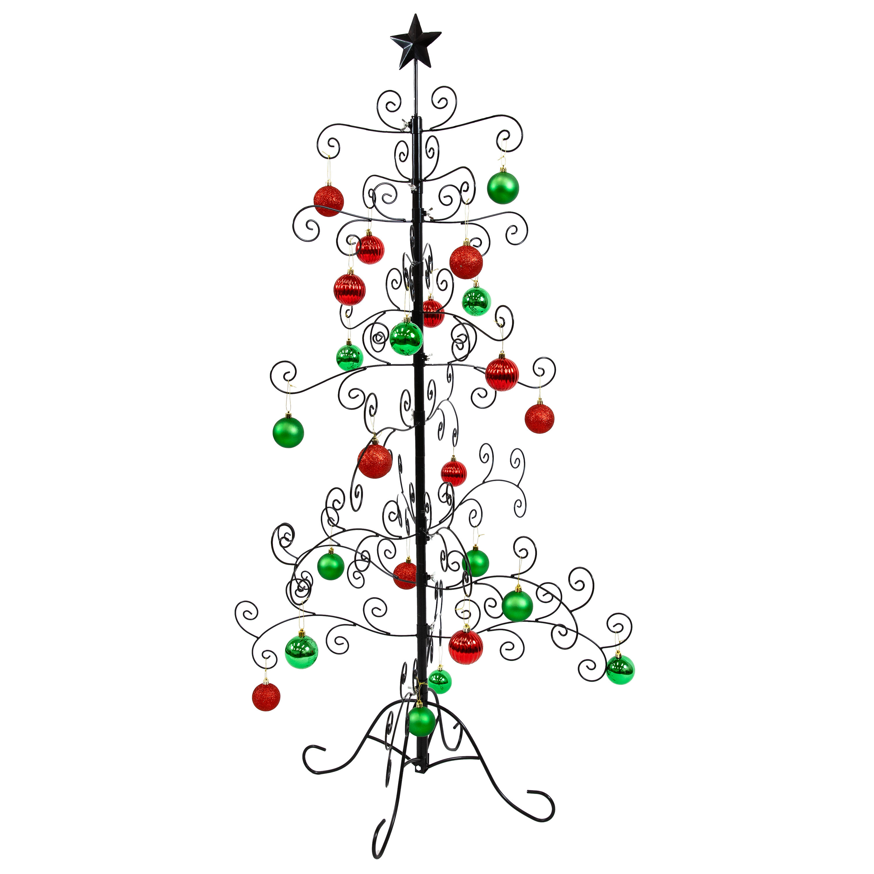The Holiday Aisle Noelle Christmas Tree Ornament Display With Hooks 5 the-holiday-aisle-noelle-christmas-tree-ornament-display-with-hooks-5