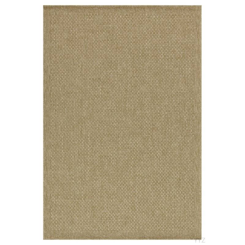 Earth GC_NTL1004 Jute/Jute 5 Ft. 3 In. X 7 Ft. 3 In. Indoor/Outdoor Area Rug, Rectangle 5'3" x 7'3"