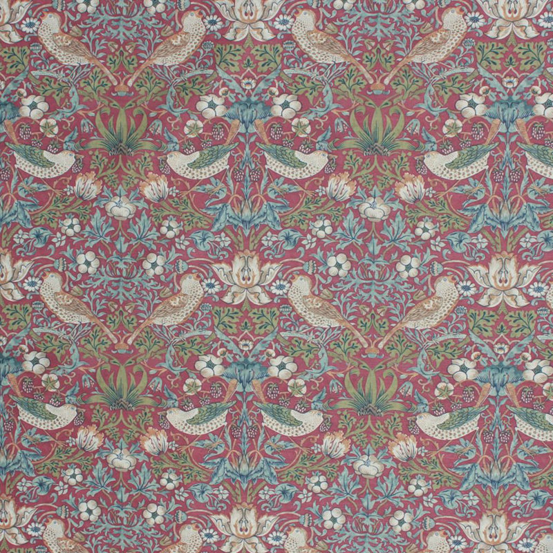Inspired Living Hammersmith Garden Fabric, Teaberry
