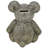 Colburn Graphite Rhinestone Bear Bank - 8" tall