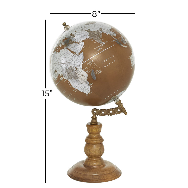 Globe en bois
