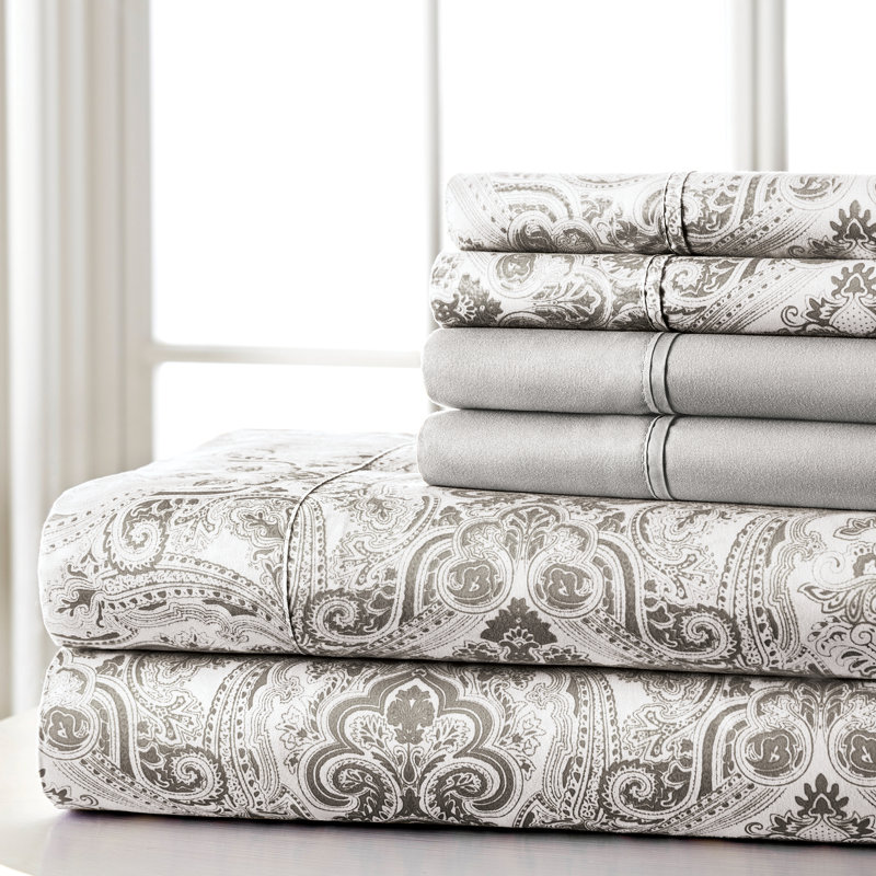 Polyester Sheet Set, Light Blue, Twin