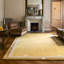 Syracuse Hand Tufted Wool Area Rug in Yellow-1863291463