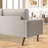 Liby 68" Square Arm Sofa Loveseat-1767927542