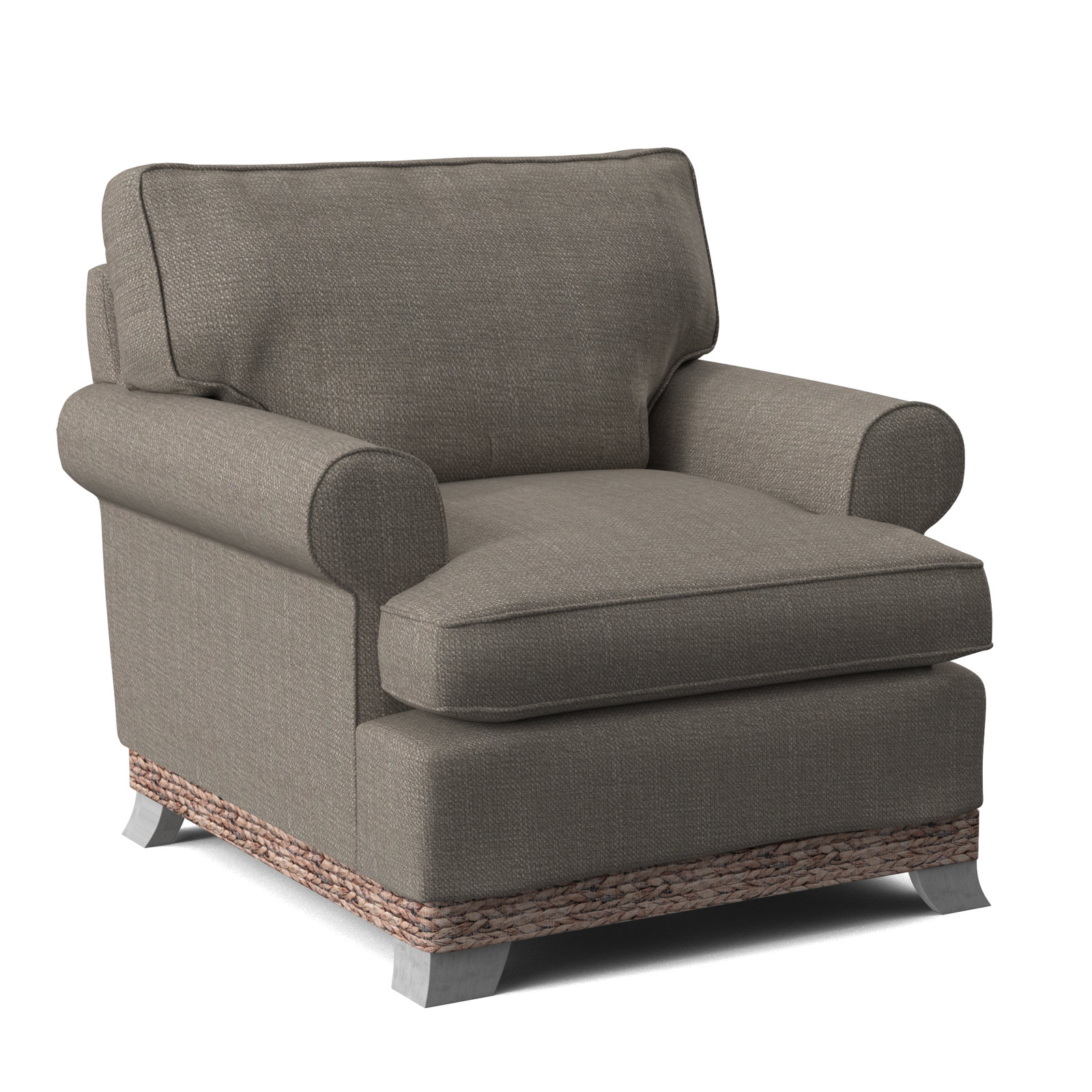 Fairwind Upholstered Armchair, Stone Crypton Performance; 0884-83