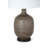 Superbes lampes de table transitionnelles brunes (ensemble de 2)