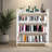 4-Tier Large Capacity Bookshelf With Wheels-1838101555