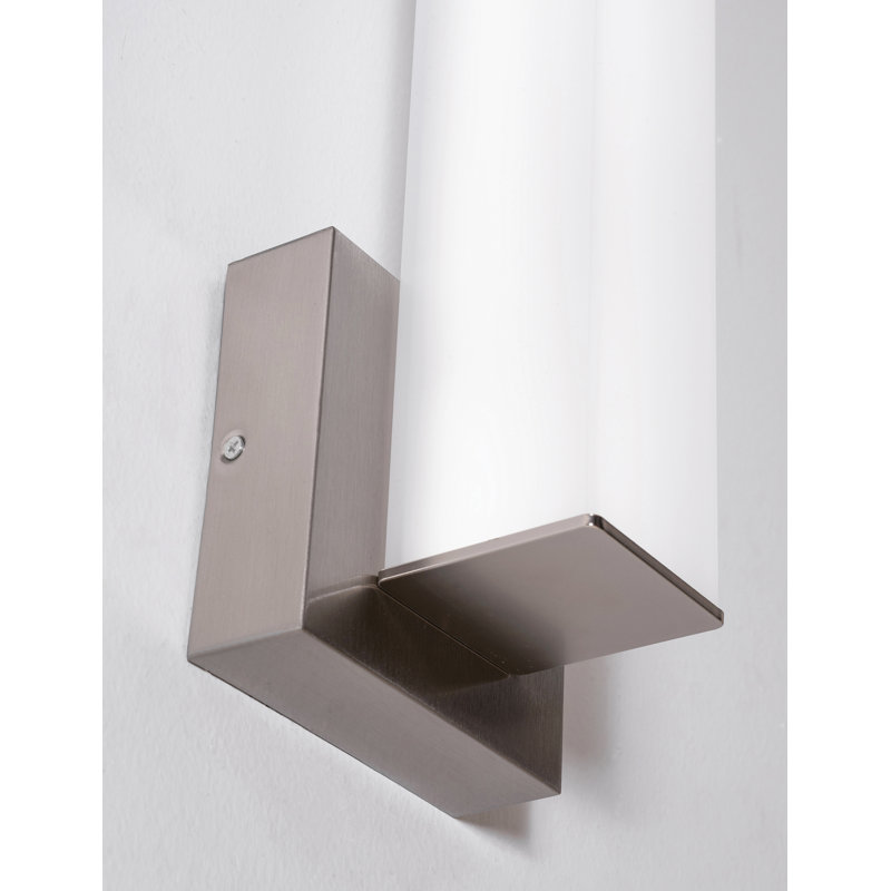 Oleta 14'' LED Sconce - 120-277V - 5 CCT, Satin Nickel