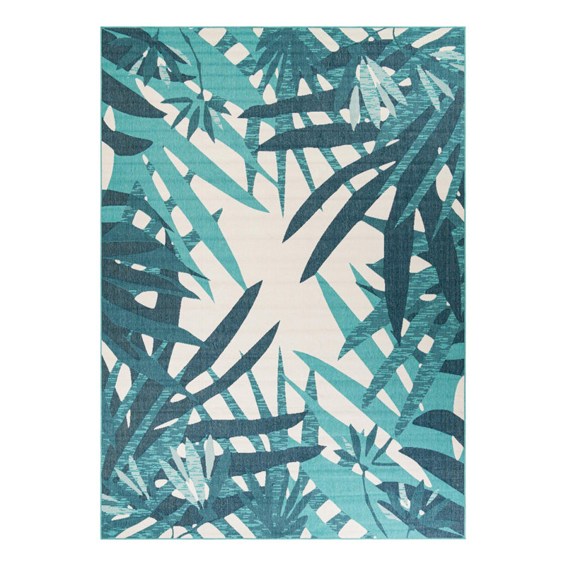 Tapis botanique intérieur / extérieur, Rectangle 10 pi x 14 pi 2 po
