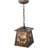 1 - Light Antique Copper Lantern Pendant