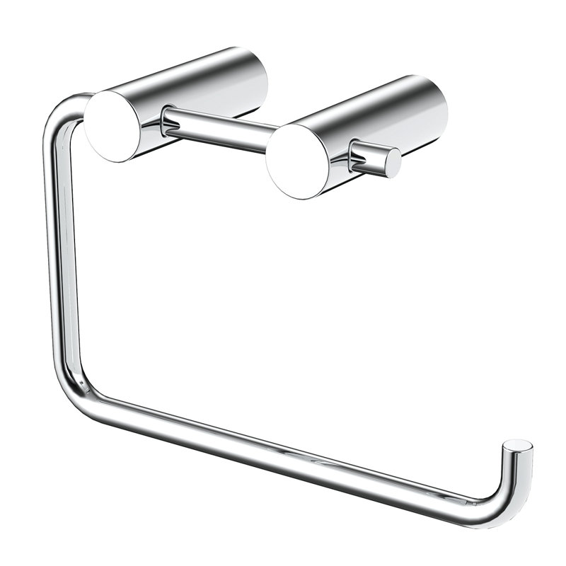 Porte-papier hygiénique mural Lucid, Chrome poli