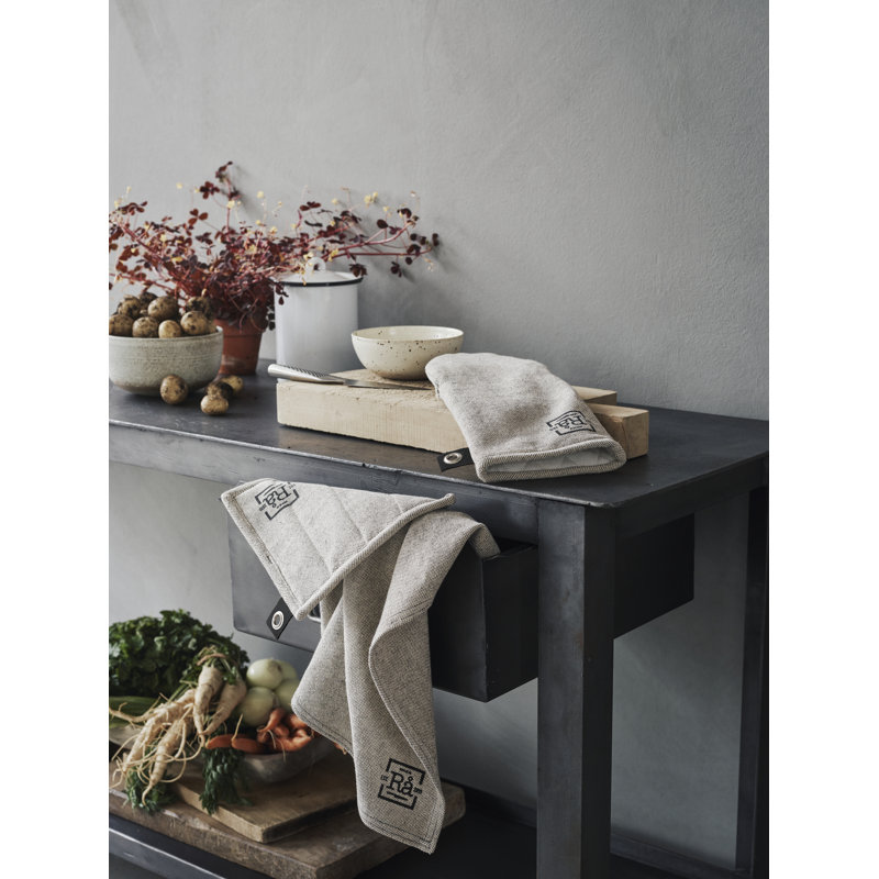 Gant de cuisine RÅ, taille unique, gris foncé, H: 13 po x l: 6,7 po