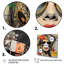 «Red Grunge Woman Collage V», art mural Pop-812660713-812660712