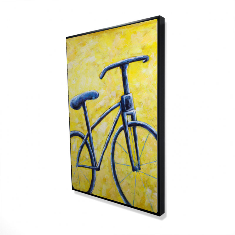 «Blue Bike Abstract» sur