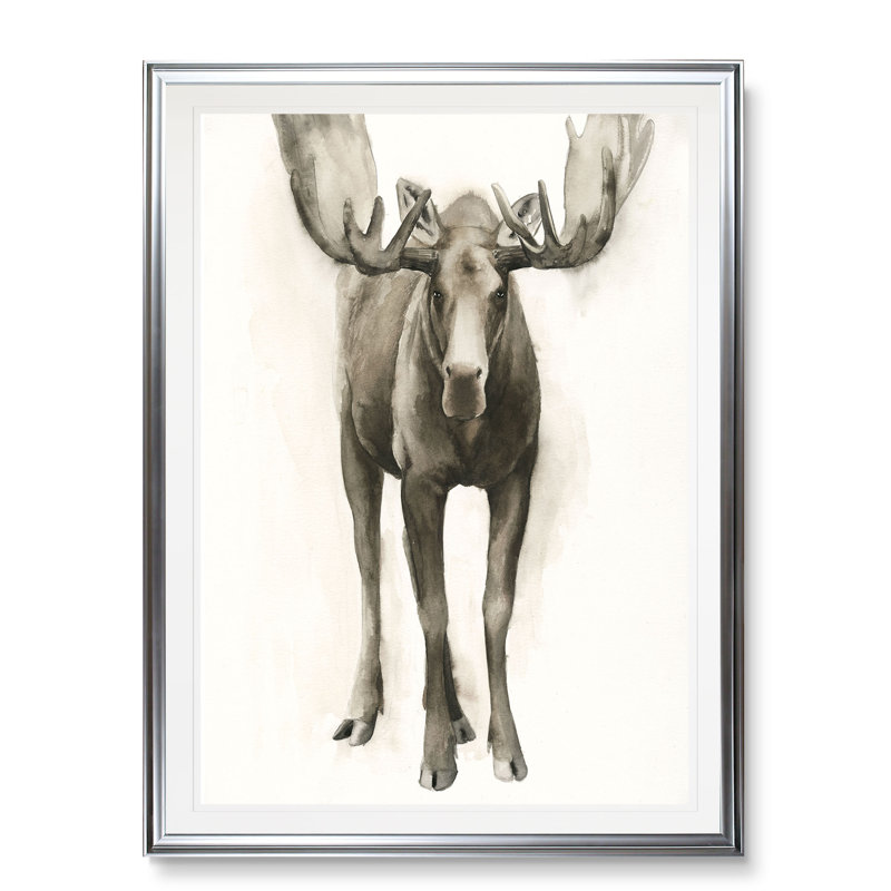 «Majestic Wildlife I», reproduction, H 30 po x l 22 po x P 1,5 po, Cadre argenté