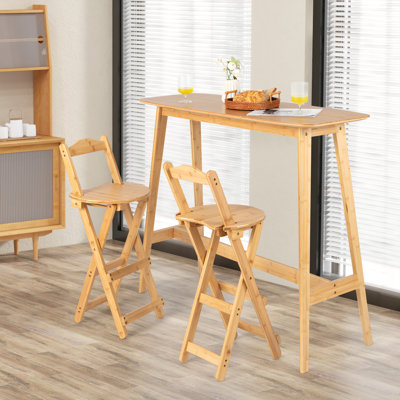 Dolan Solid Wood Counter Stool