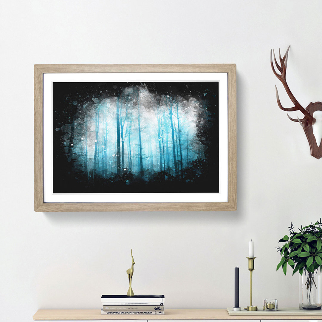 Forest in Frankfurt Germany - Framed Print