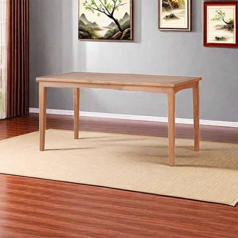 Table de salle à manger rectangulaire nouvelle maison chinoise, L 31,89 po x L 61,02 po