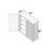 CASAINC Ready-to-Assemble White Shaker Kitchen Wall Cabinet W36" X H42" X D12"（Handles Not Included）