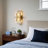 14'' 2 - Light Alabaster Armed Wall Sconces Lighting （Bulbs not included)