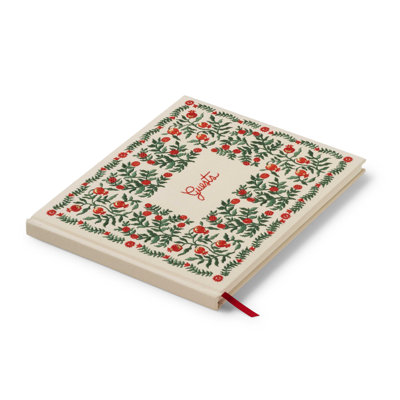 Livre d'or en tissu Rifle Paper Co. Christmastide
