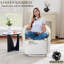 Upholstered Chenille Swivel Armchair-43998952