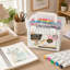 80 Colour Twin Tip Markers Set w/ Broad Tips and Organiser Case