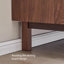 Armoire d'appoint en noyer massif