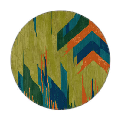 Forest Hues Indoor And Outdoor Area Rug
