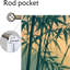 2 PCS Serene Bamboo Lotus Pond-2007826977