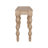 Braydan 60" Solid Wood Console Table with Hand-Turned Legs – Rustic Natural-1631761634