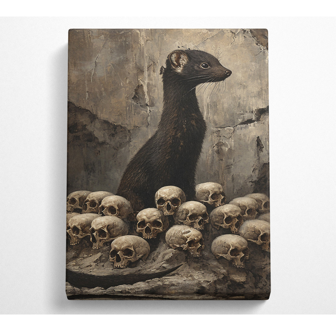 Stoat Of Skulls - Druck