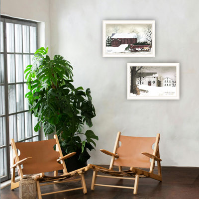 2 White Framed Wall Art For Living Room. Multi. Wood + Paper. 19.62X1.03X13.6 In, 5.01 Lb. , Fade-. Made In Home. Room & Bedroom. Framed. 20"X1"X14", 5Lb. Handcrafted