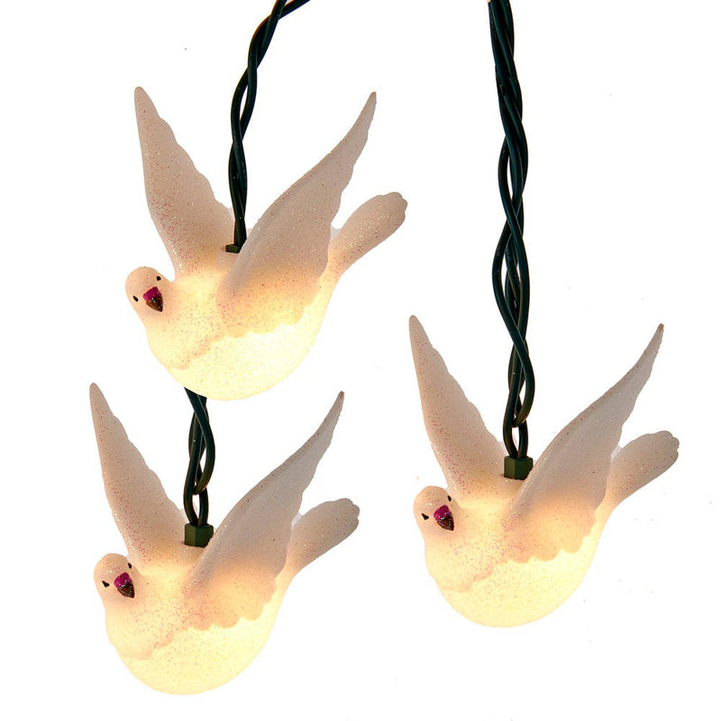 Guirlande de 10 lumières Glitter Dove
