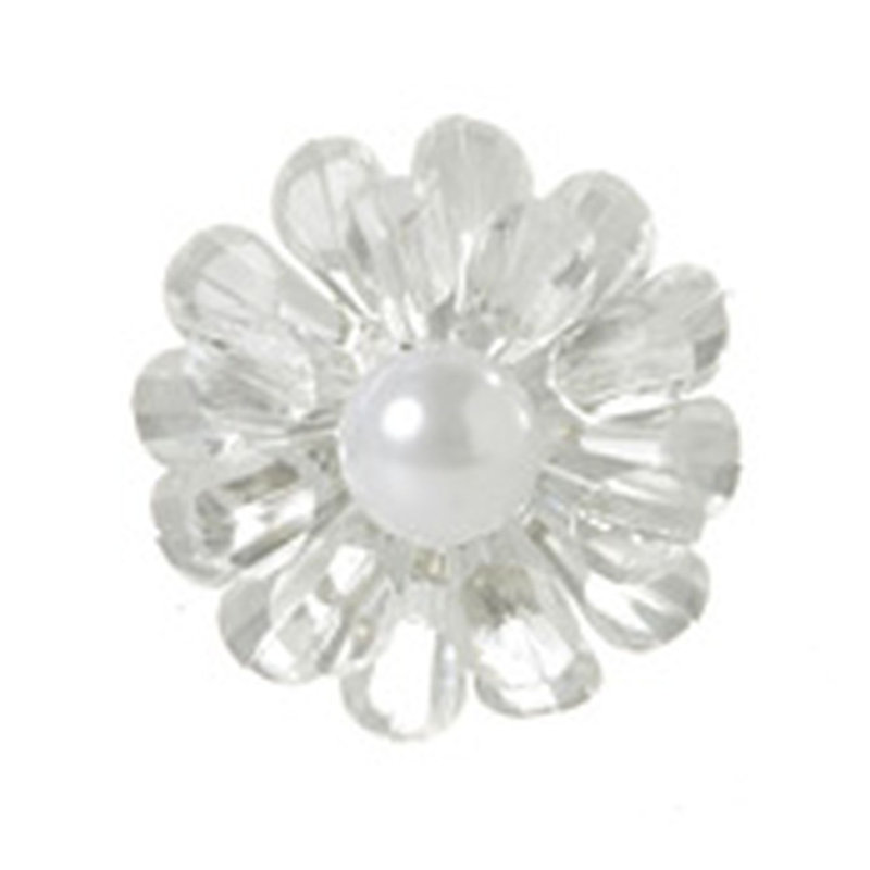 Acrylique fleur, Transparent