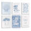 6 Piece Wrapped Canvas Wall Art