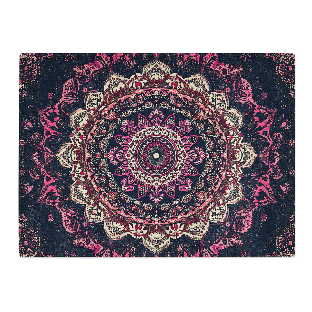 Mandala Vol.4  Glass Chopping Board